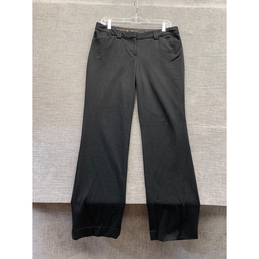 Express Design Studio The Editor Pants Womens 8R Black Mid Rise‎ Professional